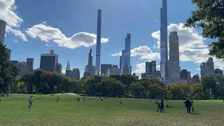 Walking in Central Park New York City 4K centralpark manhattan newyorkcity [upl. by Launamme]