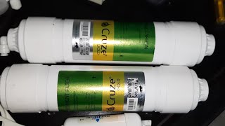 cruze gold sediment filter and pre carbon filter review  best sediment filter for ro purifier [upl. by Staffan428]