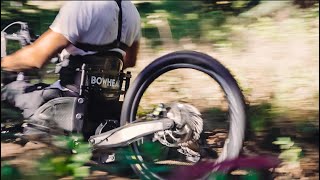 BOWHEAD™ RX ADVENTURE EBIKE Mountain Biking up 1000m CLIMB HANDCYCLE HANDBIKE shorts [upl. by Asiek]