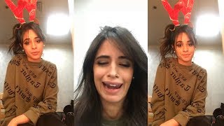 Camila Cabello  Instagram Live Stream  13 December 2017 [upl. by Octavian905]