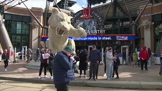 WATCH Fans from our neighborhoods make the trip to Detroit for Tigers Opening Day [upl. by Kareem]