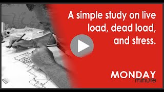 A simple study of live load and dead load [upl. by Hesta]