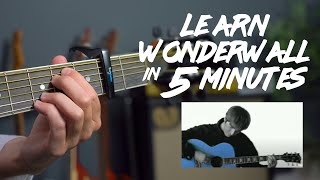 Wonderwall INTRO 5 Levels If Difficulty  LEARN IT IN 5 MINUTES [upl. by Atikam]