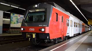 ÖBB 4020 316  S40 SB 21046  Wien FranzJosefsBahnhof [upl. by Otsirc294]