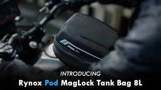 Introducing the Rynox Pod Maglock Tank Bag 8L [upl. by Racso]