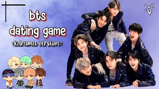 BTS  Dating Game 💕 kdrama version ☆ [upl. by Ogirdor]