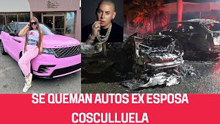 Se queman autos ex esposa de Cosculluela [upl. by Anrol]