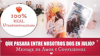 ❤️QUE PASARA ENTRE NOSOTROS DOS EN JULIO 🤔💭 SENTIMIENTOS ACTUALES Y MAS 🔥❤️🔥 TAROT INTERACTIVO AMOR [upl. by Mlawsky]