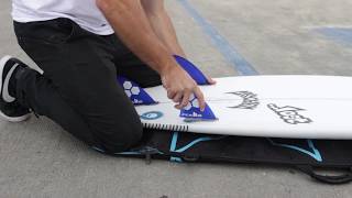 HURLEY SURF CLUB KEYS  WAX ON FINS IN [upl. by Ottillia]