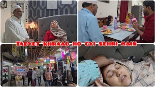 Rukhsar ki tabyet khraab ho gyi sehri main  Iftaar routine  Faheem zone vlogs [upl. by Pepita494]