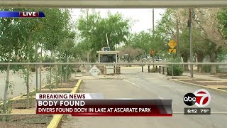 Body found in lake at Ascarate Park [upl. by Oicanata316]