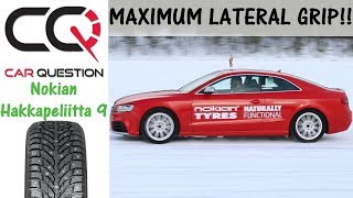 Nokian Hakkapeliitta 9  Incredible cornering grip  WInter Tire Review [upl. by Biles]