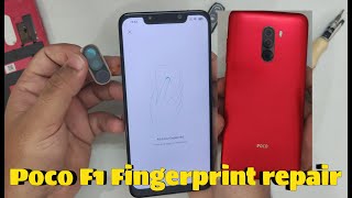 How to RepairReplace poco F1 fingerprint Sensor [upl. by Gretta]