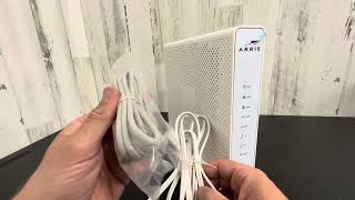 ARRIS Surfboard G34 DOCSIS 3 1 Gigabit Cable Modem amp Wi Fi 6 Router Review [upl. by Anas]