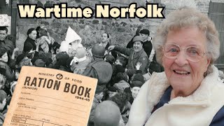 Joyce Preston 93 talks about wartime Norfolk and Suffolk  Rationing Americans and POWs [upl. by Ym]