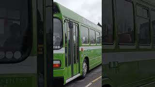 National Leyland at Great Missenden on heritage bus day [upl. by Nwahsiek]