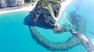 Tropea Beach  Calabria  Italy 2016  4K [upl. by Oirottiv]