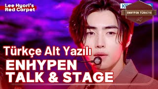 ENHYPEN  TALK amp STAGE The Seasons  KBS WORLD TV 240301 Türkçe Alt Yazılı [upl. by Roinuj]