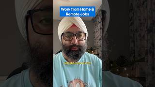 Day 0330  The Reality About Work From Home amp Remote Jobs  Savinder Puri [upl. by Cran206]