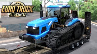 Transport ciągnika  Euro Truck Simulator 2  61 [upl. by Asetal846]