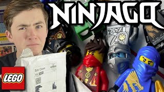 OLD Ninjago Minifigure UNBOXING [upl. by Adnohsor]