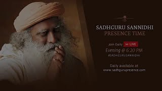 Sadhguru Sannidhi English Join at 616 PM 01 Oct sadhguru savesoil [upl. by Giah]