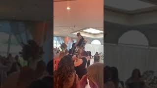 Bride Falls From Chair During Wedding Hora [upl. by Ylhsa117]