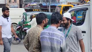 Students controlling traffic system in Bangladesh [upl. by Helsa874]