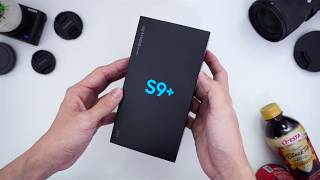 UNBOXING SAMSUNG GALAXY S9 INDONESIA [upl. by Bilek800]