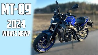 Yamaha MT09 2024  Overview First Thoughts Whats New amp Soundcheck [upl. by Diego]