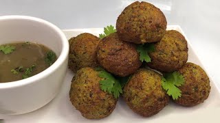 Black Eyed Peas Falafel In Air fryerOven  Easy And Delicious Recipe [upl. by Ylac105]