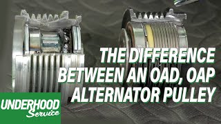 What Is The Difference Between An OAD And An OAP Alternator Pulley [upl. by Ekle]