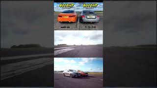 GPower BMW M5 VS Mercedes AMG E63 S shorts bmw mercedes [upl. by Duaner]