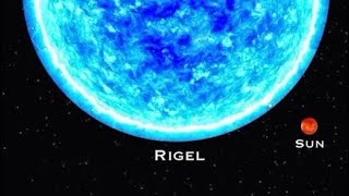 Rigel Star  Blue Supergiant In Orion [upl. by Nickolai]