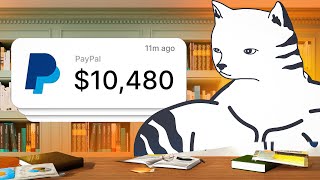 How to Make 1000 a Month While Studying FullTimeby CAT [upl. by Gabby]