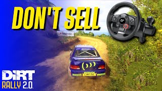 DO NOT SELL YOUR STEERING WHEEL  Dirt Rally 20 [upl. by Milzie]