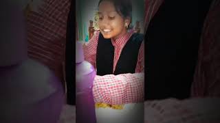 Sakhi manak saha choto bhoji 🤤☺️foodlover oldalbumsongodia youtubeshorts biriyanilovers love [upl. by Lerak]