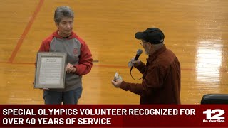 Volunteer for 40 years recognized for service [upl. by Hastie463]