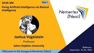 Fixing Artificial Intelligence via Natural Intelligence  Joshua Vogelstein [upl. by Drhacir613]