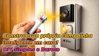 Campainha DIY Incrível Transforme QUALQUER Controle Remoto em um Acionador [upl. by Arbmahs]