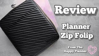 Review of the Planner Zip Folio From the Happy Planner Honest opinion  what do I think about it [upl. by Chor]