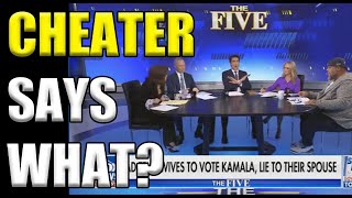 Jesse Watters Says His Wife Voting For Kamala Would Be Like Cheating On Him [upl. by Ceevah962]