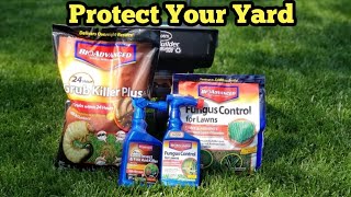 How To Use Bioadvanced Products To Protect your Lawn against Grubs Fire Ants Insects and Fungus [upl. by Nannek]