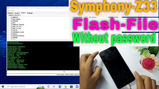 Symphony Z33 Flash And File Free  Symphony Z33 HW2 V14 without password [upl. by Yelnoc664]