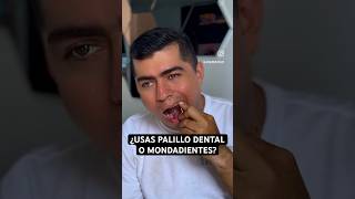 PALILLOS DENTALES o MONDADIENTES vs SEDA o HILO DENTAL y CEPILLOS INTERDENTALES ¿Cuál es mejor [upl. by Atineb]