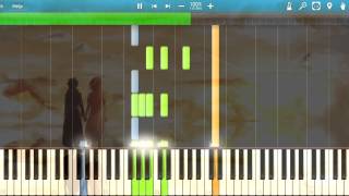 Synthesia At Nightfall FluteViolin  Piano  Sword Art Online OST Sword Art Online [upl. by Yelreveb756]