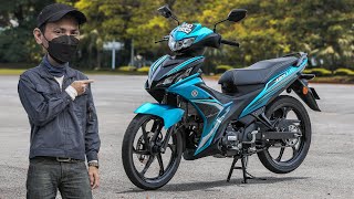 ULASAN VIDEO Yamaha 135LC Fi V8 2022 di Malaysia  dari RM7798 [upl. by Lanuk356]