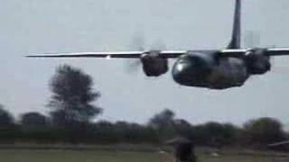 Antonov An26  EXTREMELY low pass by Polish pilot [upl. by Aikkan613]