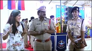 Bigboss Deepthi Interview with police daughter and father  Bezawada Media [upl. by Eniortna907]