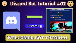 Making of welcome bot discord  How to make a discord bot using discordpy  WELCOMER BOT TUTORIAL [upl. by Priebe930]